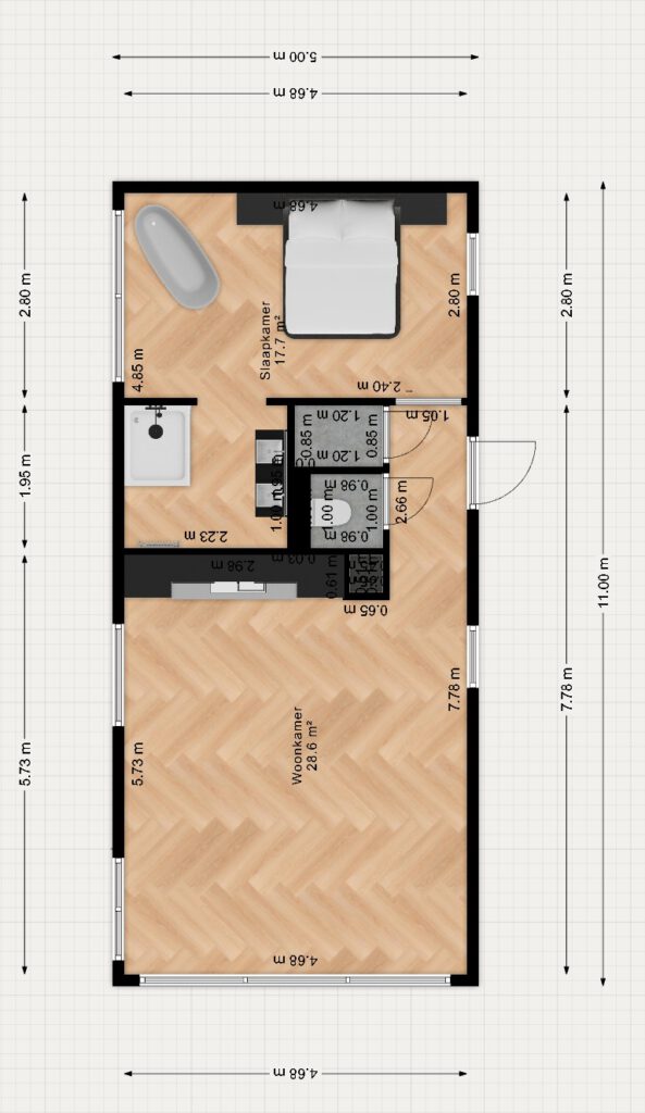 Plattegrond Betuwe Lodge